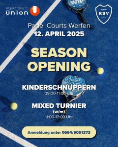 Season Opening Turnier